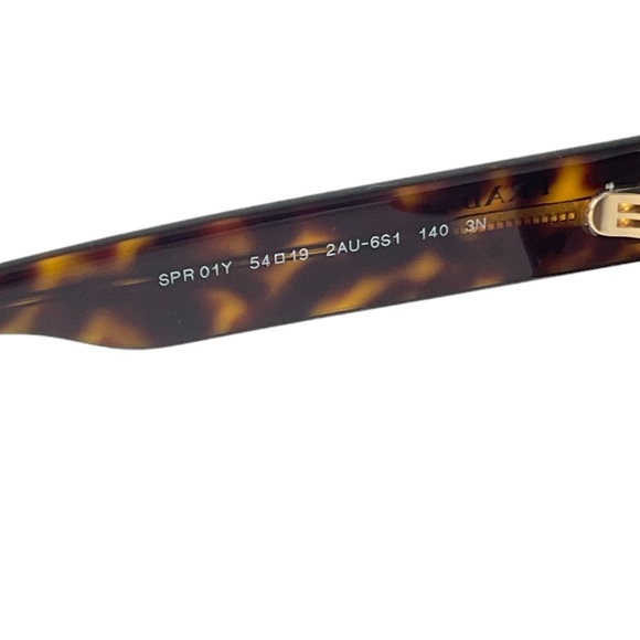 Prada Women’s Sunglasses SPR01Y Round Havana lens brown Gradient - Picture 7 of 12
